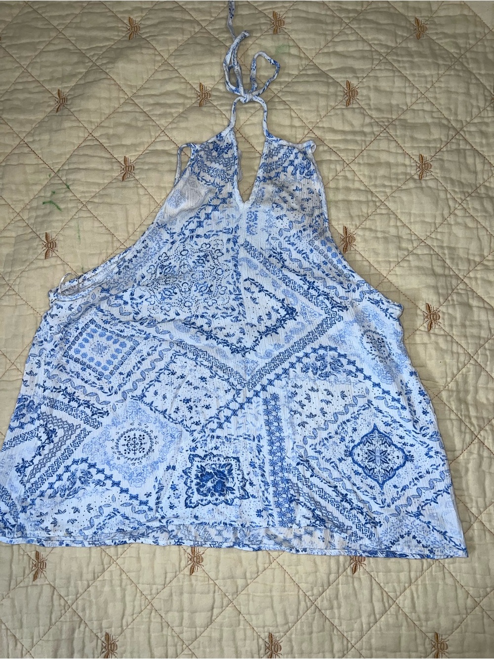 Pink Rose Halter Top